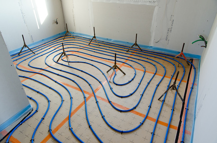 Installazione riscaldamento a pavimento